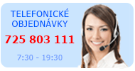 Telefonické objednávky na Ravak, Fiskars, Franke, Grohe, Hansgrohe, Jika, Marimex, Gardena a další