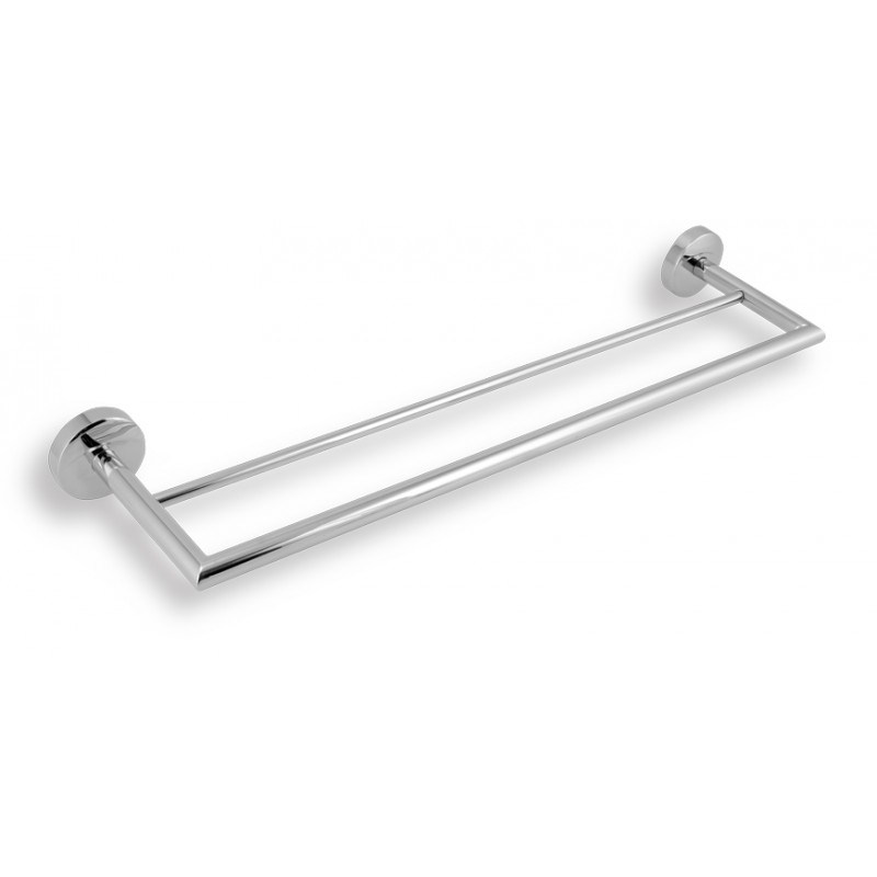 NOVASERVIS METALIA 11 Dvojitý držák ručníků 600 mm chrom 0125,0