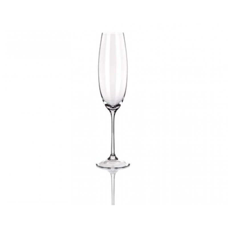 BANQUET Twiggy Crystal flétna sklenice na šampaňské, 180ml, 6ks, 02B4G004180 BANQUET Twiggy Crystal flétna sklenice na šampaňské, 180ml, 6ks, 02B4G004180