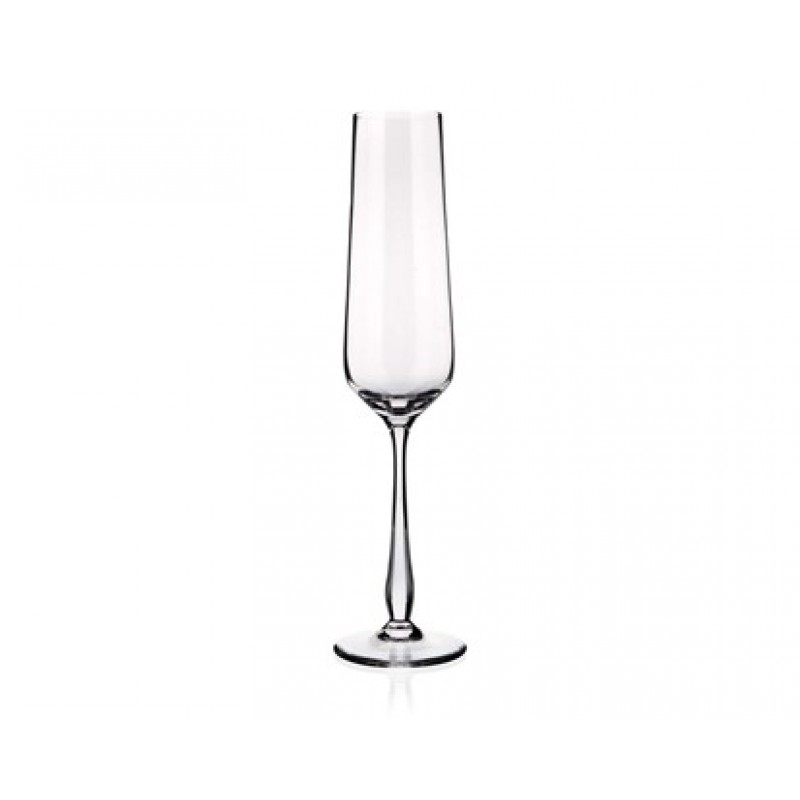 BANQUET Gourmet Crystal sklenice na šampaňské, 235 ml, 6ks, 02B2G003235