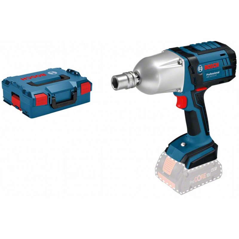 BOSCH GDS 18 V-LI HT (solo) aku rázový utahovák, bez aku 06019B1302 BOSCH GDS 18 V-LI HT (solo) aku rázový utahovák, bez aku 06019B1302