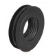 NÝVLT H4/117 Manžeta připojení WC vnitřní vrapová pryž černá 58 x 33 mm 10117