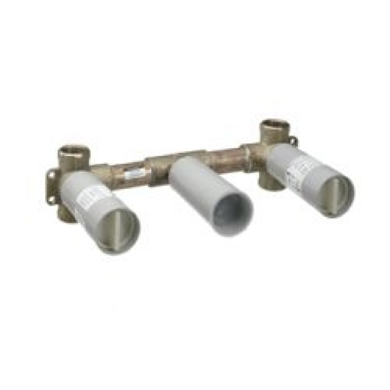 Hansgrohe AXOR Základní těleso pro tříotvorovou nástěnnou um. armat. pod omítku 10303180 Hansgrohe AXOR Základní těleso pro tříotvorovou nástěnnou um. armat. pod omítku 10303180