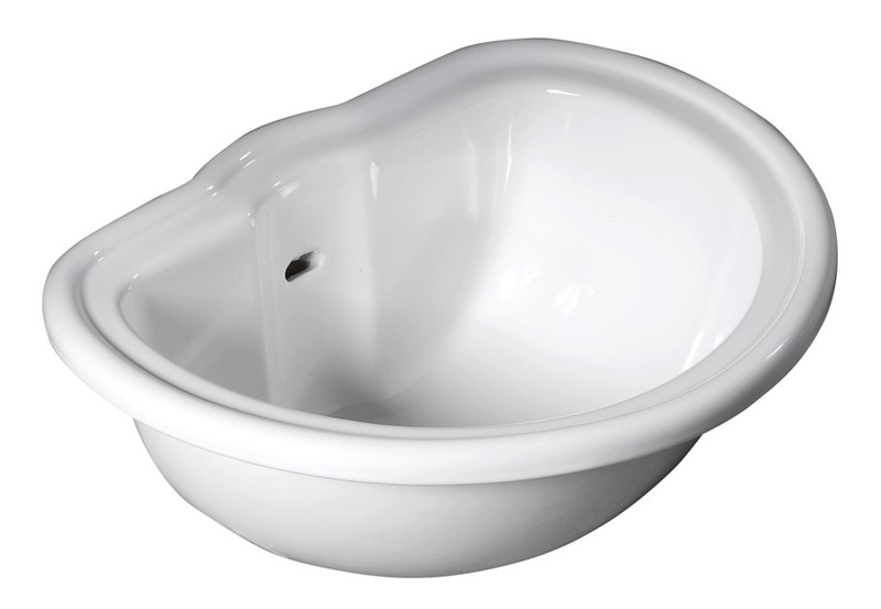 SAPHO RETRO 103101 keramické umyvadlo 46x38cm, zápustné