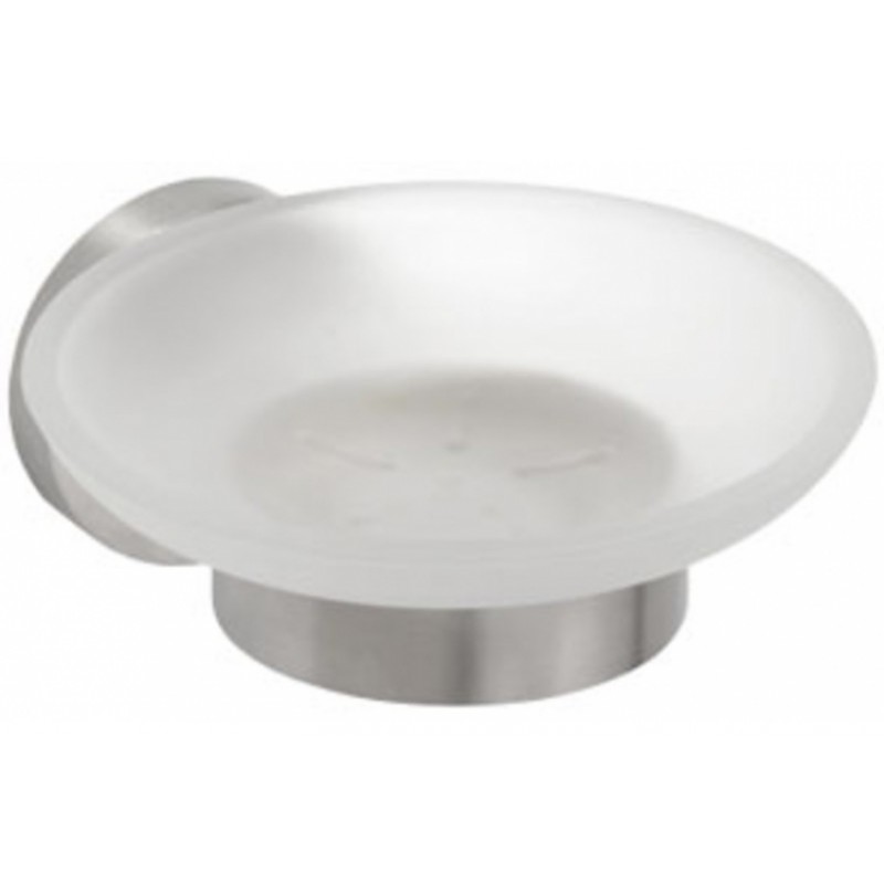 SAPHO NEO 104108045 mýdlenka skleněná, broušená nerez