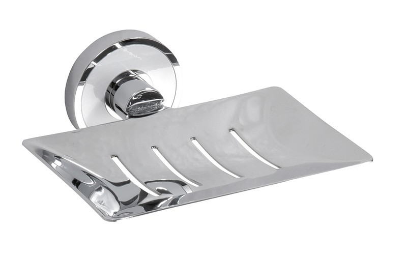 SAPHO TREND-i 104108082/D mýdlenka obdélníková, RAL5015 sv.modrá, chrom