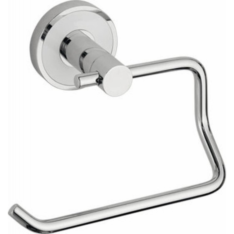 SAPHO TREND-i 104112048/B držák toaletního papíru bez krytu, RAL9005 černá, chrom