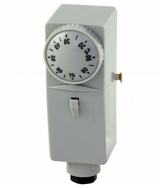 REGULUS BB1-1000 provozní termostat příložný, zvýšrná citlivost, 10-90°C + teplovod. pasta 10811
