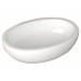 SAPHO SISTEMA keramické umyvadlo oválné bez přepadu 60x42cm, bílá 10AR65060