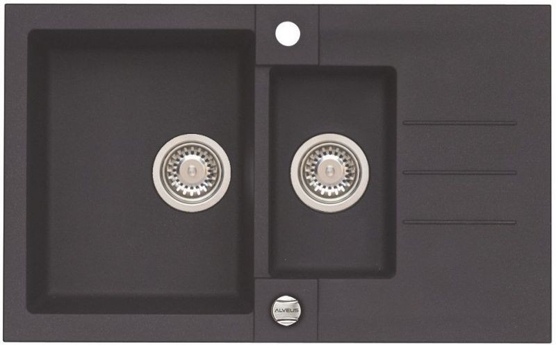 ALVEUS ROCK 70 kuchyňský dřez, 780x480 mm, granital plus Twilight 05 1107853 ALVEUS ROCK 70 kuchyňský dřez, 780x480 mm, granital plus Twilight 05 1107853