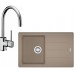 Franke SET G56 Granitový dřez BFG 611-78 Kašmír + Baterie FC 650.031 chrom, 114.0510.426