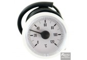 REGULUS 113.10126.00A Teploměr TG 0-120°C průměr 42 mm kapilára 1 m bílý 1148