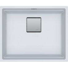 Franke Kubus 2 KNG 110-52, 560x460 mm, Fragranitový dřez, Bílá led 125.0641.421