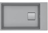 Franke Kubus 2 KNG 110-62, 760x460 mm, fragranitový dřez, Šedý kámen 125.0512.518