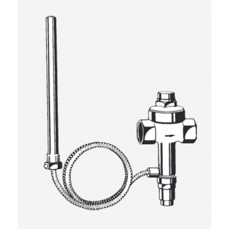 VIADRUS ventil termostatický vypouštěcí TS130, 9957 VIADRUS ventil termostatický vypouštěcí TS130, 9957