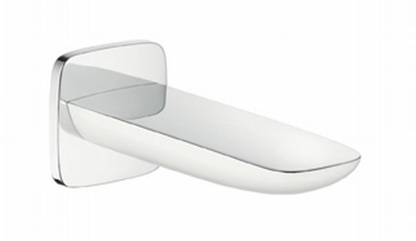 Hansgrohe PURAVIDA Vanový výtok, bílá/ chrom 15412400 Hansgrohe PURAVIDA Vanový výtok, bílá/ chrom 15412400