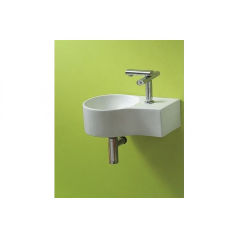 SAPHO SMALL 1602-05 Keramické umyvadlo 44x14x27,5cm, levé