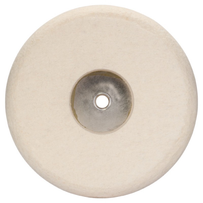 BOSCH Plstěný lešticí kotouč se závitem M 14, 180mm 1608612002