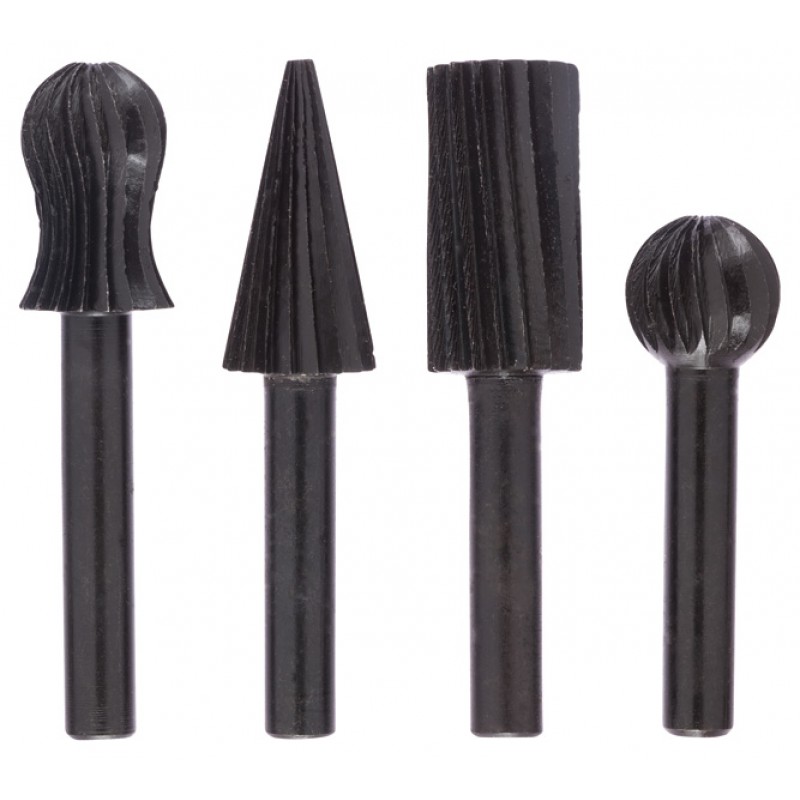 BOSCH Sada ručně vedených fréz 13 mm, 4 kusy 1609200314