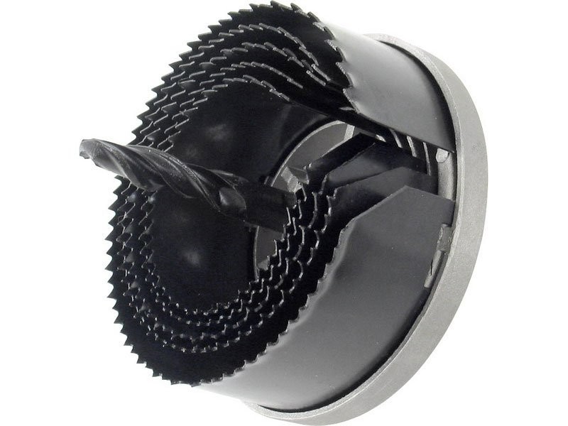 EXTOL CRAFT vrták vykružovací do dřeva nebo sádrokartonu, 5 průměrů, vrt 33mm 1803