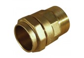 ISIFLO T-110 Spojka s vnějším závitem pro vodu 40 mm x 5/4" 2.1.110.40114