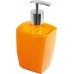 SAPHO RAINBOW NEON dávkovač mýdla na postavení, oranžová 22020514