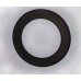 Růžice kouřovodu 145mm kroužek (0,5) černá