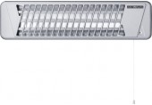 BAZAR Stiebel Eltron IW 120 Nástěnný infrazářič 1,2kW, stříbrná 229339 DROBNÉ POŠKOZENÍ KRYTU!