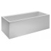 LAUFEN PRO Vana 170x75 cm, levého rohu, včetně L-panelu, Microban 2.3195.6.300.000.1
