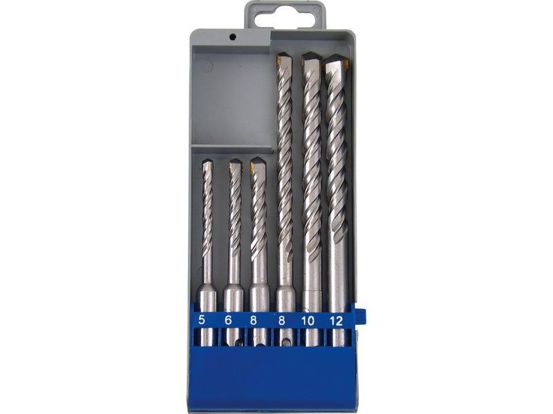 EXTOL CRAFT vrtáky SDS plus příklepové do betonu, sada 6ks 23901 EXTOL CRAFT vrtáky SDS plus příklepové do betonu, sada 6ks 23901