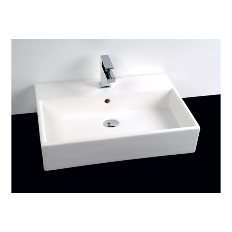 SAPHO UMYVADLA NA DESKU 2507 PURITY keramické umyvadlo 60x42cm