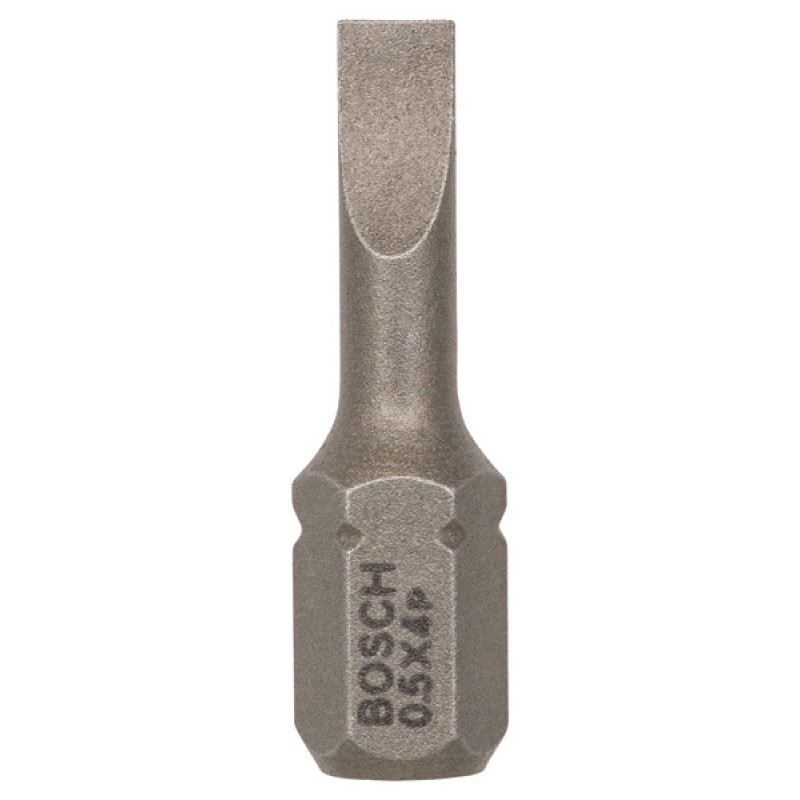 BOSCH Šroubovací bit zvlášť tvrdý Extra-Hart S 0,5x4,0, 25 mm 2607001458