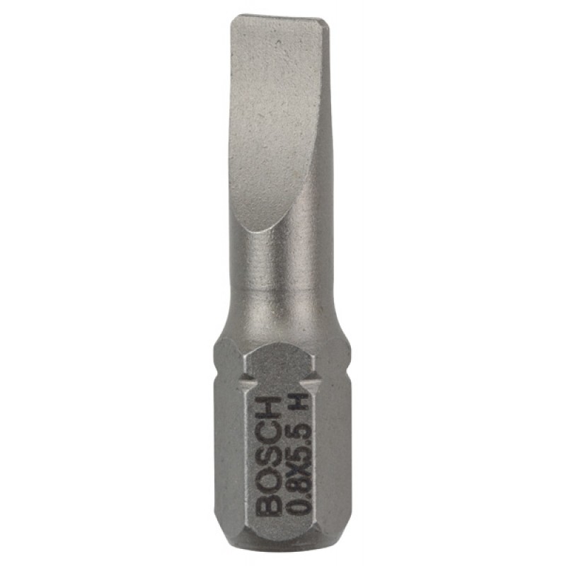 BOSCH Šroubovací bit zvlášť tvrdý Extra-Hart S 0,8x5,5, 25 mm 2607001463