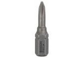 BOSCH Extra-Hart Šroubovací bit zvlášť tvrdý PH 1, 25 mm, 3ks 2607001508