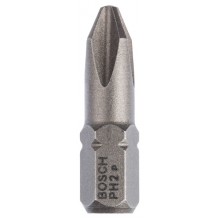 BOSCH Šroubovací bit zvlášť tvrdý Extra-Hart PH 2, 25 mm 2607001512