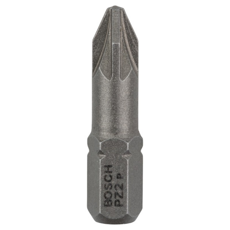 BOSCH Šroubovací bit zvlášť tvrdý Extra-Hart PZ 2, 25 mm 2607001560