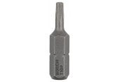 BOSCH Extra-Hart Šroubovací bit zvlášť tvrdý, T10, 25 mm, 3ks 2607001604