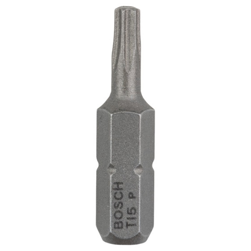 BOSCH Extra-Hart Šroubovací bit zvlášť tvrdý, T15, 25 mm, 3ks 2607001607
