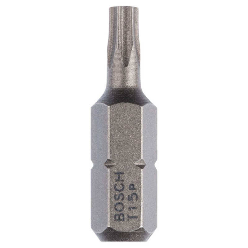BOSCH Šroubovací bit zvlášť tvrdý Extra-Hart T15, 25 mm 2607001608