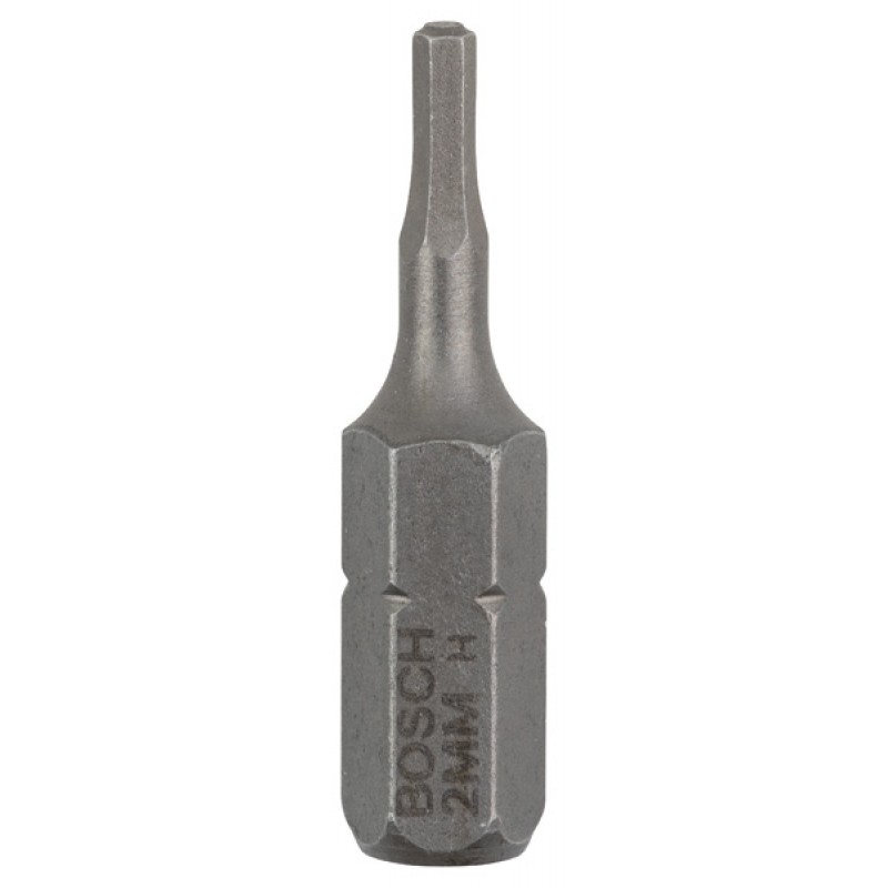 BOSCH Šroubovací bit zvlášť tvrdý Extra-Hart HEX 2, 25 mm 2607001718