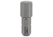 BOSCH Šroubovací bit zvlášť tvrdý Extra-Hart HEX 8, 25 mm 2607001730