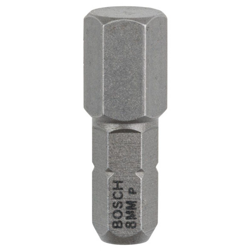 BOSCH Šroubovací bit zvlášť tvrdý Extra-Hart HEX 8, 25 mm 2607001730