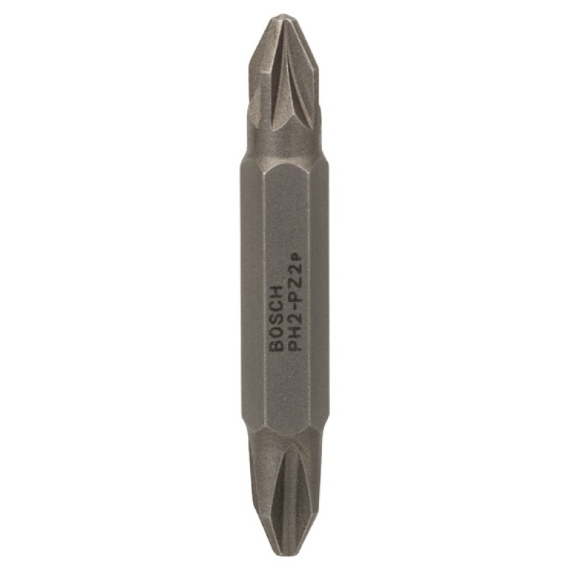 BOSCH Oboustranný bit PH2; PZ2; 45 mm 2607001743