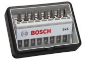 BOSCH 8dílná sada šroubovacích bitů Robust Line, Sx Extra-Hart 2607002556