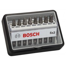 BOSCH 8dílná sada šroubovacích bitů Robust Line, Sx Extra-Hart 49 mm 2607002557