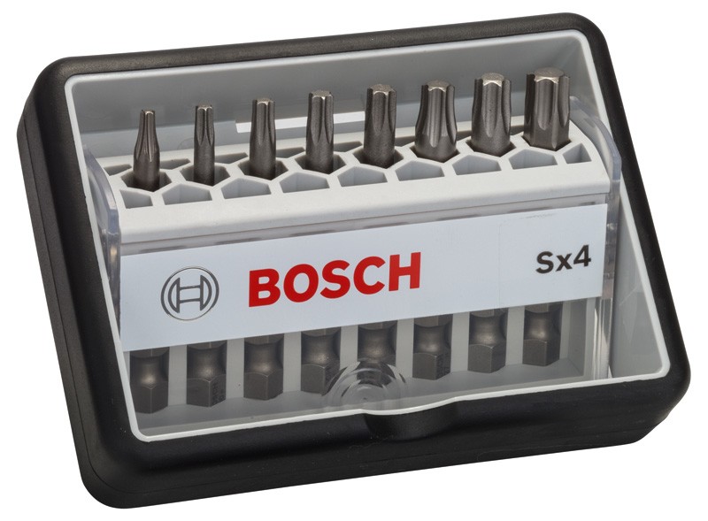 BOSCH 8dílná sada šroubovacích bitů Robust Line, Sx Extra-Hart 49 mm 2607002559