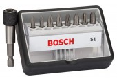BOSCH (8+1) dílná sada šroubovacích bitů Robust Line, S Extra-Hart 2607002560