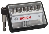 BOSCH (8+1)dílná sada šroubovacích bitů Robust Line, S Extra-Hart 25 mm 2607002561