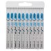 BOSCH 10dílná sada pilových plátků pro kmitací pily Basic for Metal 2607010631