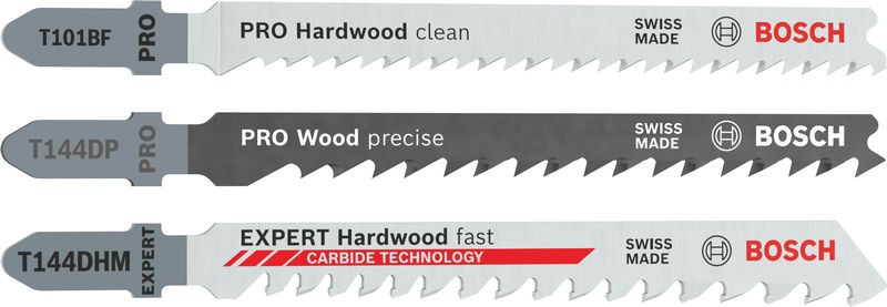 BOSCH Sada pilových plátků PRO Wood, 15 ks 2607011436